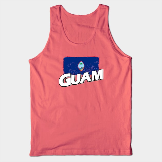 Guam flag Tank Top by PVVD